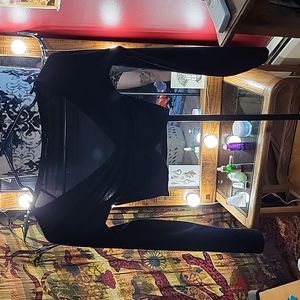 Long sleeve crop top